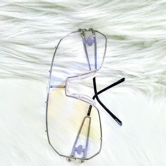 (NEW)! Cute! Clear, Oversized, Sunglasses! :-) - Picture 6 of 8